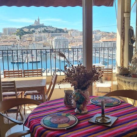 Ferienwohnung Grand T2 Surplombant Le Vieux Port Marseilles Exterior foto