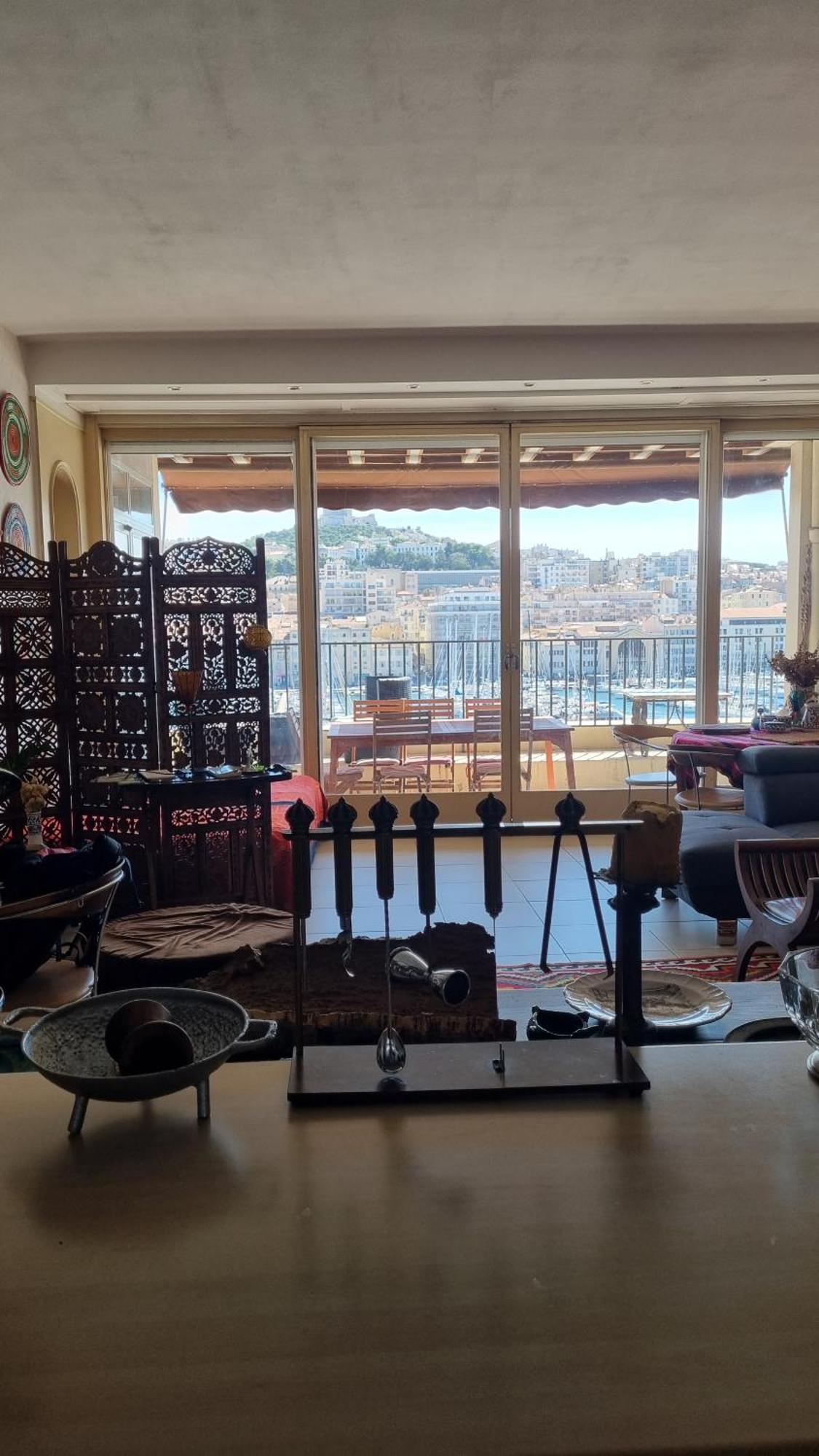 Ferienwohnung Grand T2 Surplombant Le Vieux Port Marseilles Exterior foto